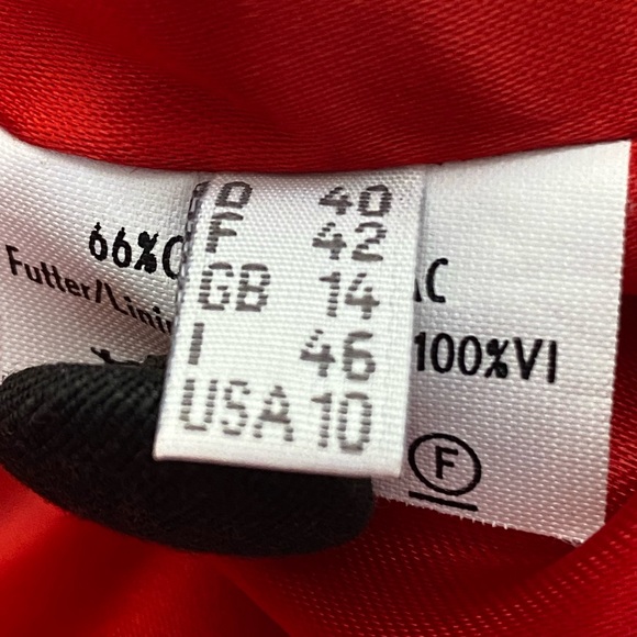 Lutz Teutloff‎ designer jacket. US size 10. - Picture 4 of 13